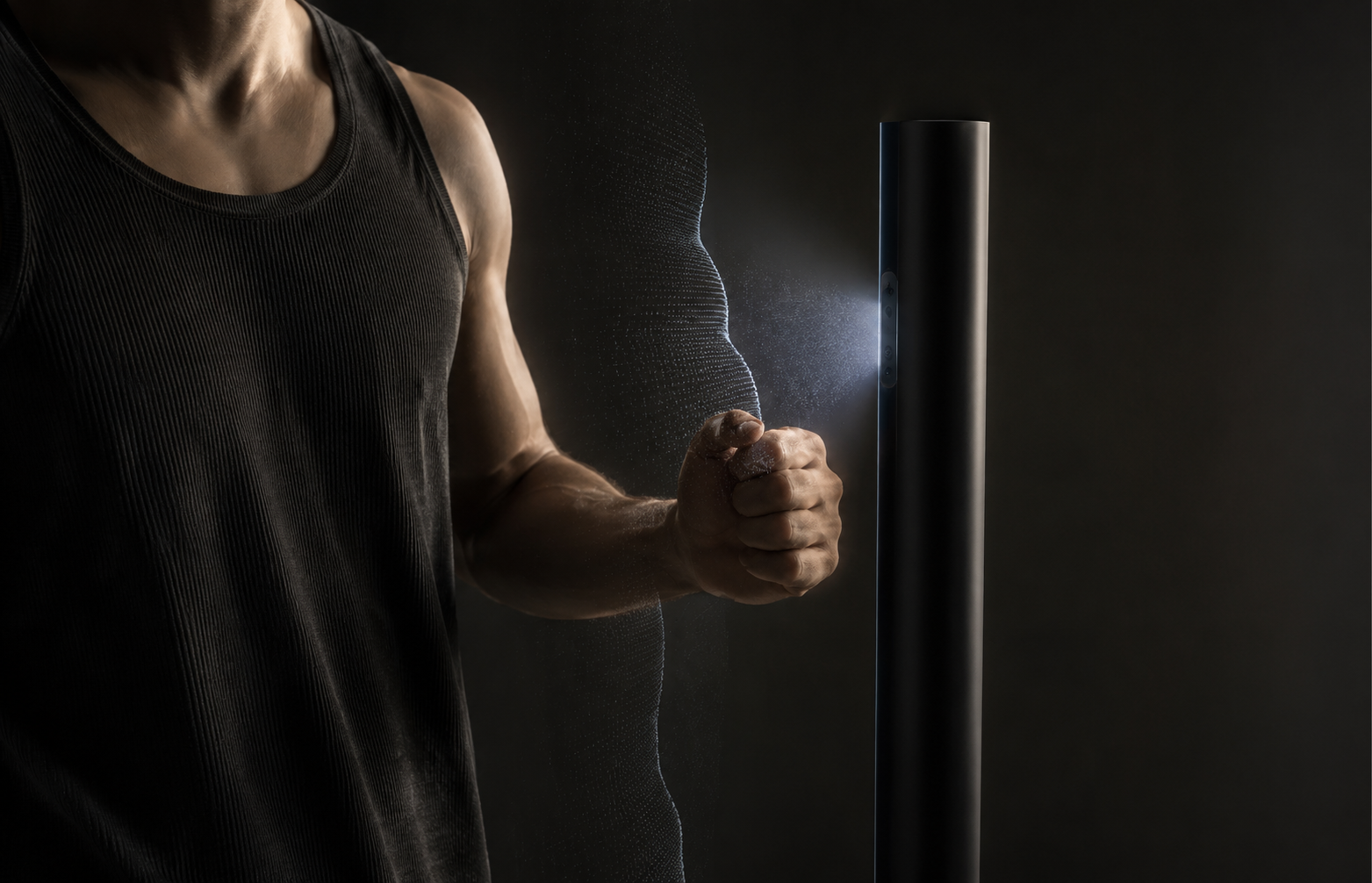 Body scanning system capturing a digital silhouette